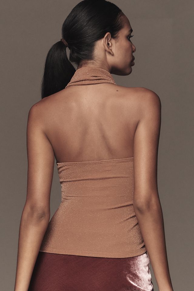 Pilcro Halter Cowl-Neck Tank Top #2