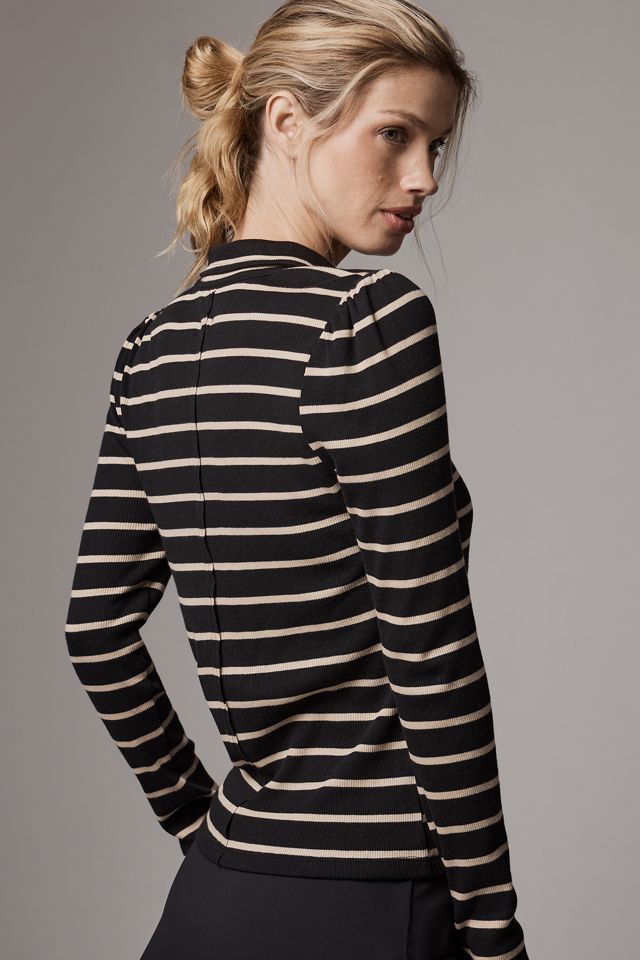 Pilcro Slim Buttondown Long-Sleeve Top #1
