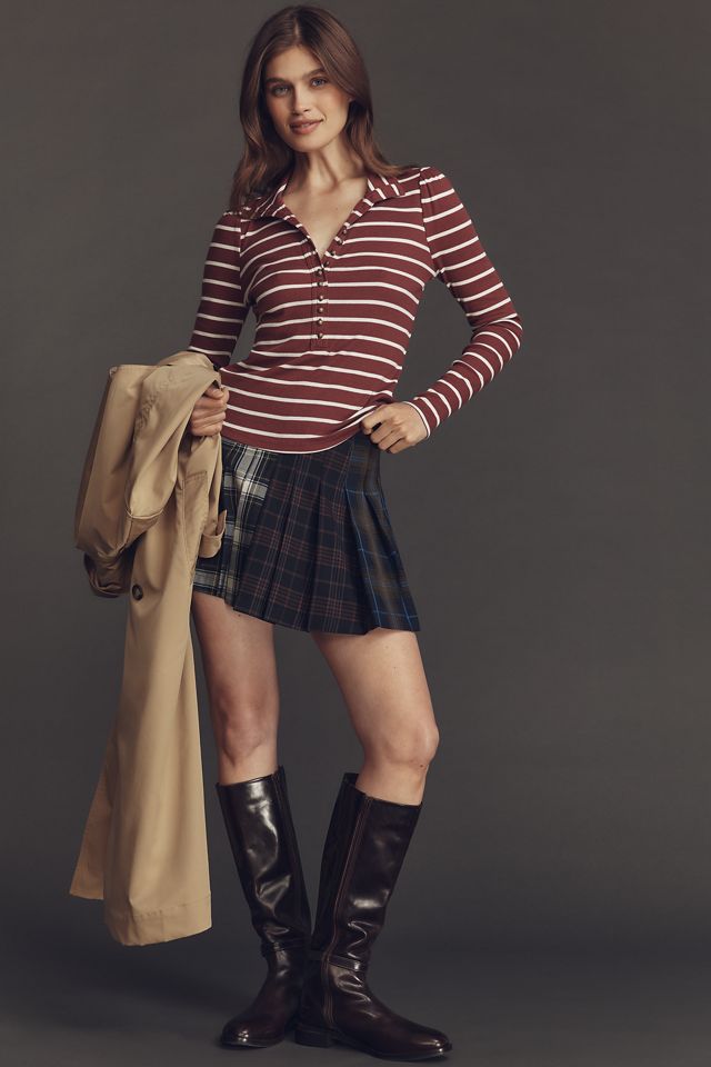 Pilcro Slim Buttondown Long-Sleeve Top #2