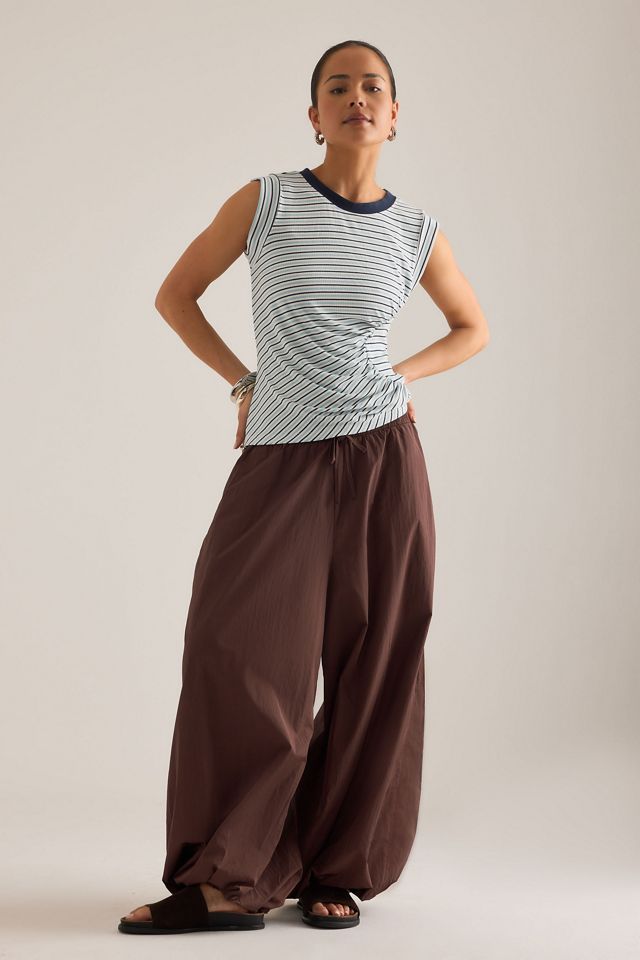 Maeve Stripe Muscle Top #2