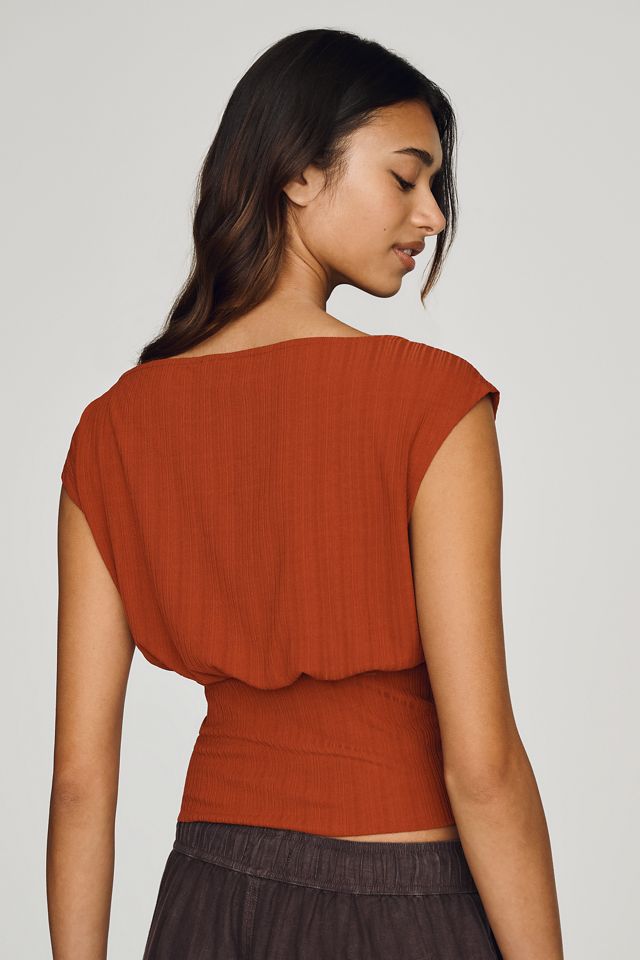 By Anthropologie Banded Top #2
