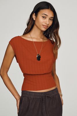 By Anthropologie Banded Top