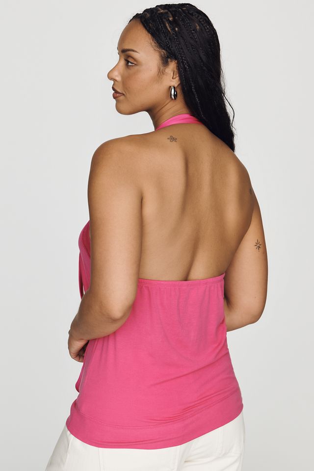 Maeve Cowl-Neck Halter Top #5