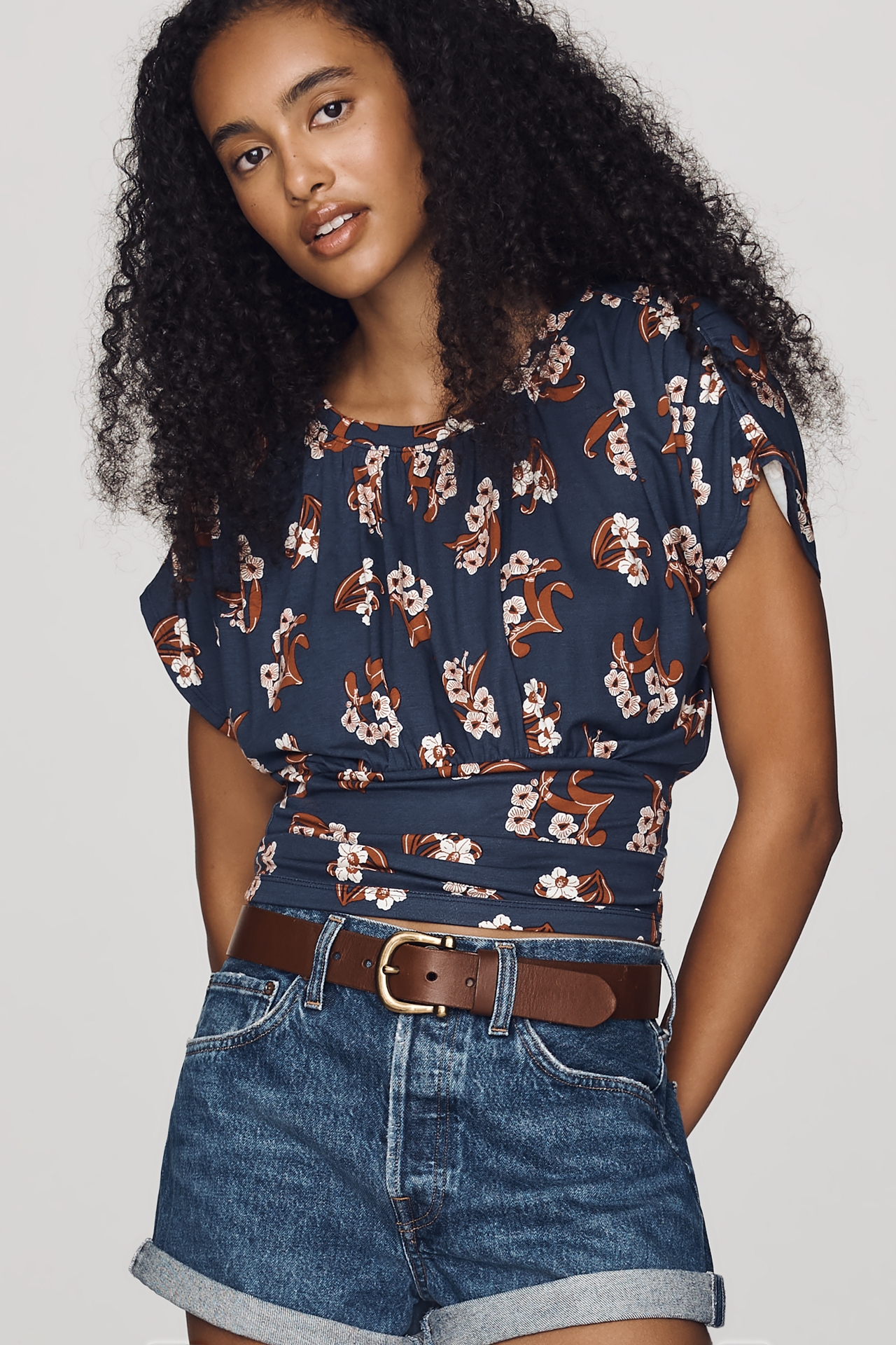 Maeve Waisted Top by Sarah Cliff