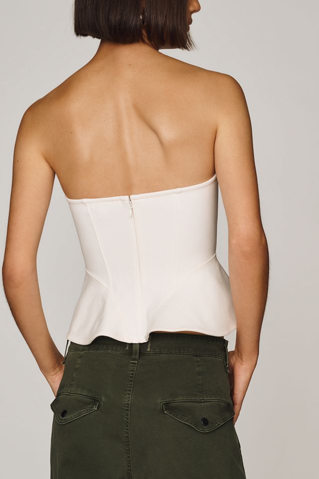 Maeve Peplum Tube Top #2