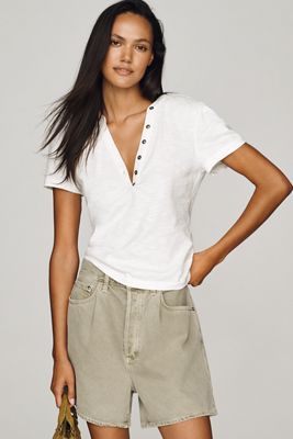 Haut Henley en coton Pilcro