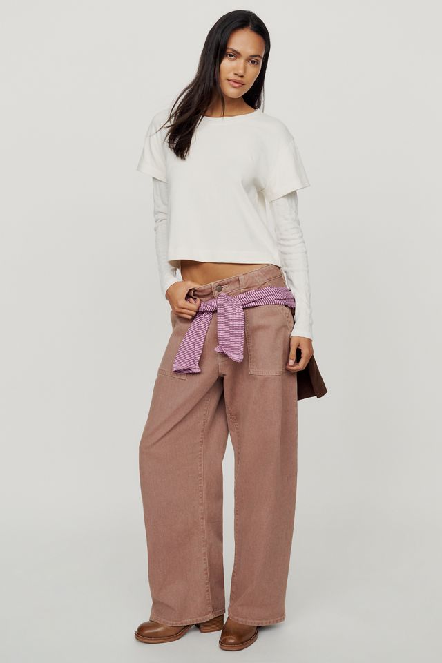 Pilcro Double Layered Long-Sleeve T-Shirt #3