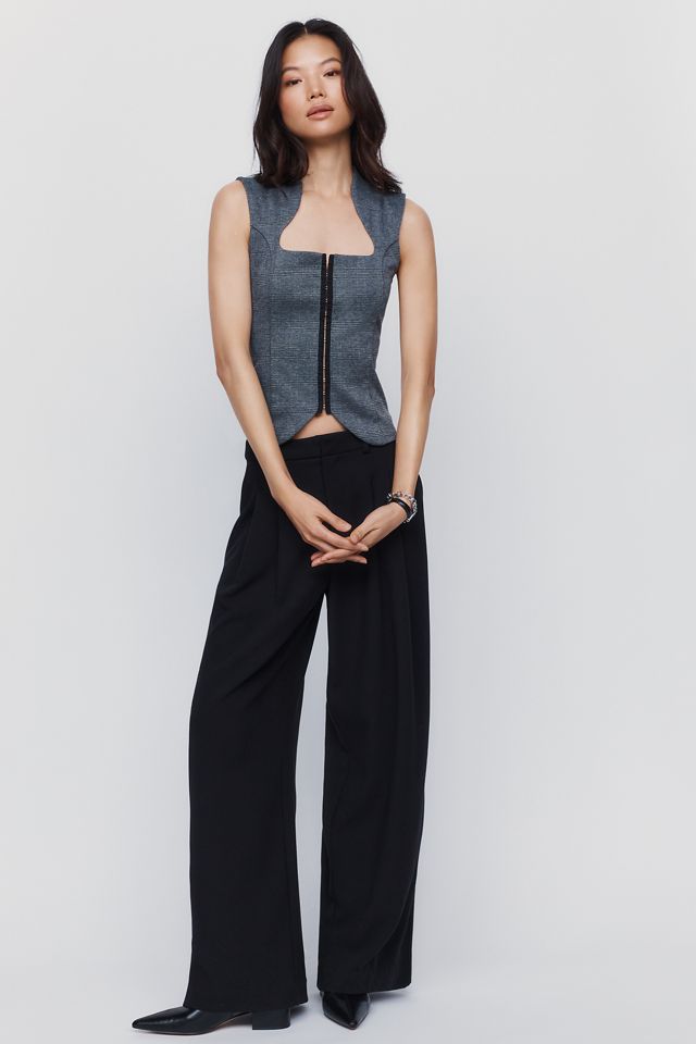 By Anthropologie U-Neck Zip-Front Vest  #2