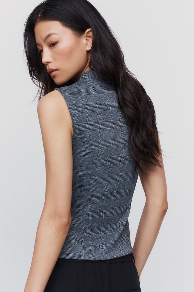 By Anthropologie U-Neck Zip-Front Vest  #3
