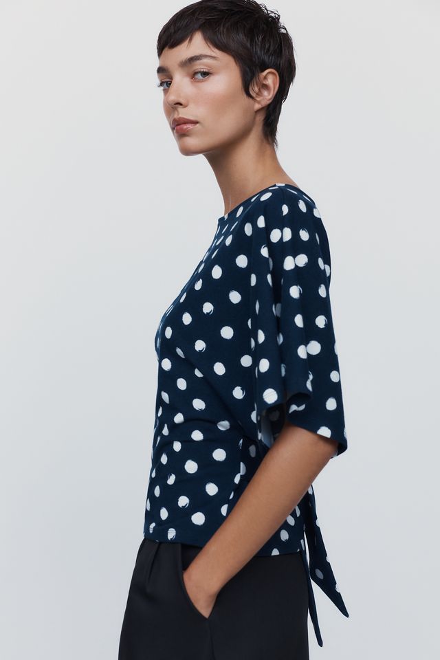 Maeve Flutter-Sleeve Top #1