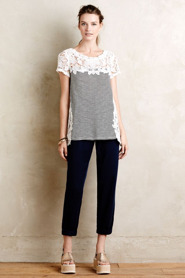 Lace Edge Tee  #2
