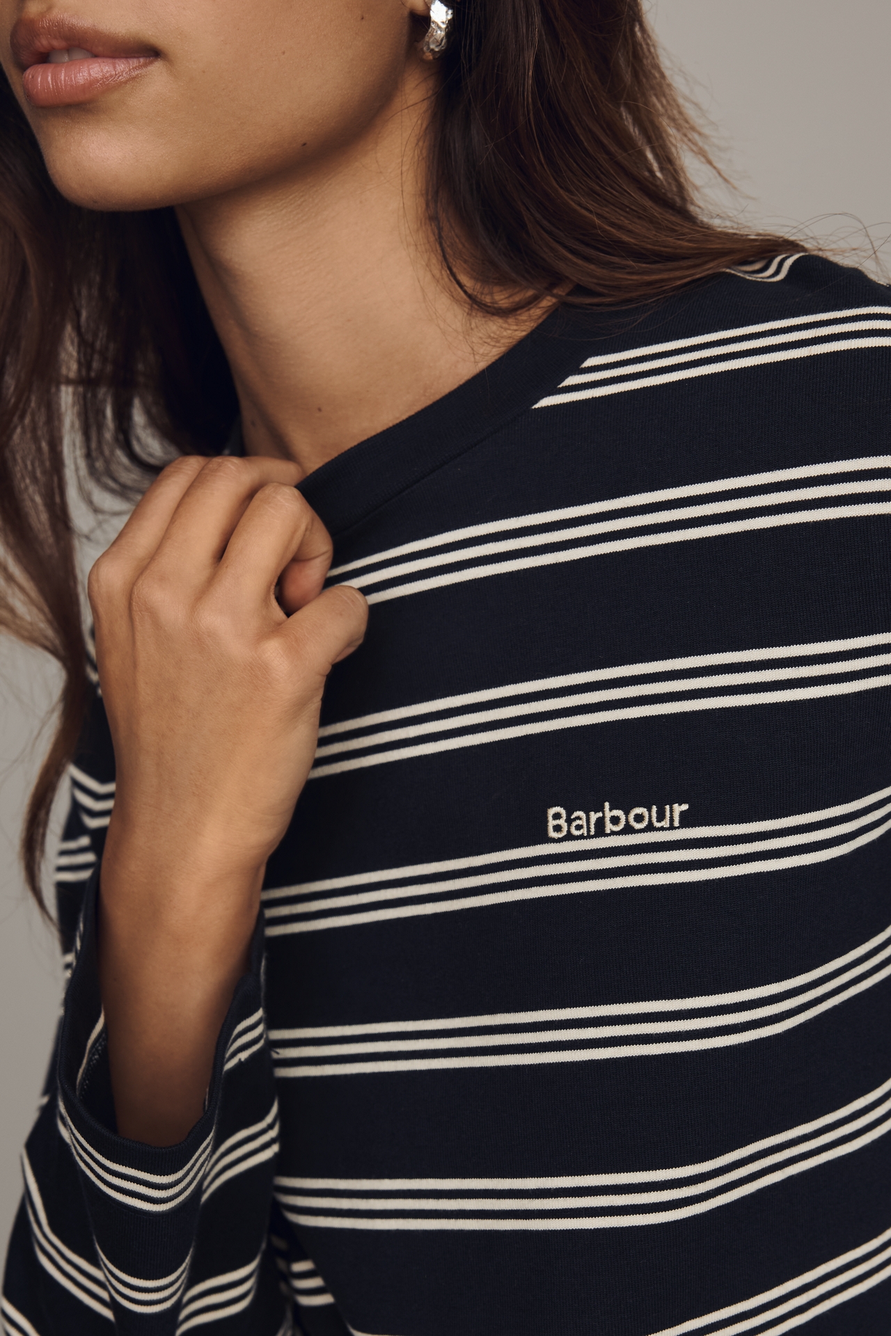 Barbour Dartmoor Cotton Long-Sleeve Top