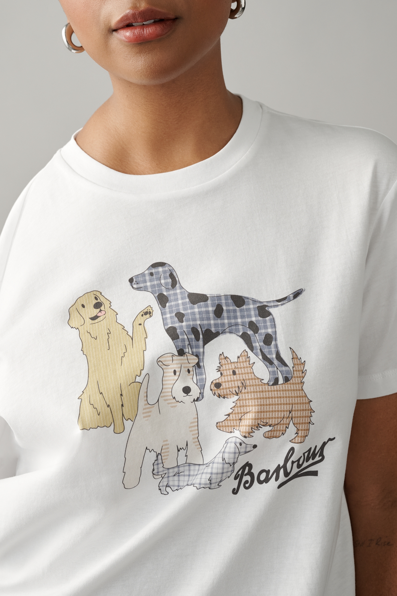 Barbour Fawley Dog Cotton Graphic Tee