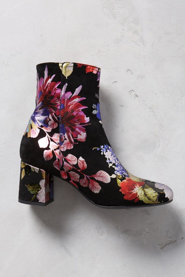 Miss L Fire Floral Printed Boots #1