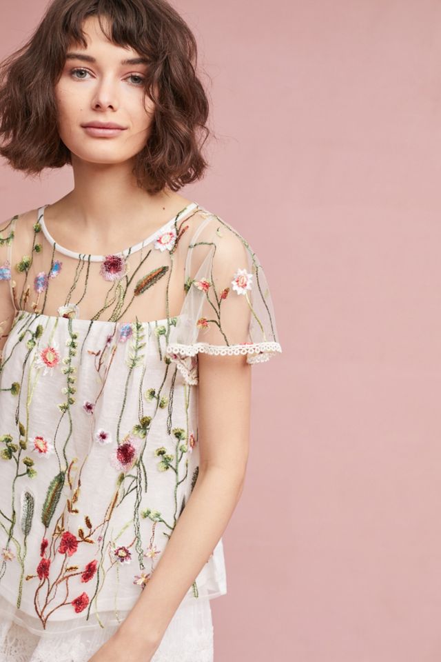 Winifred Floral Top #2