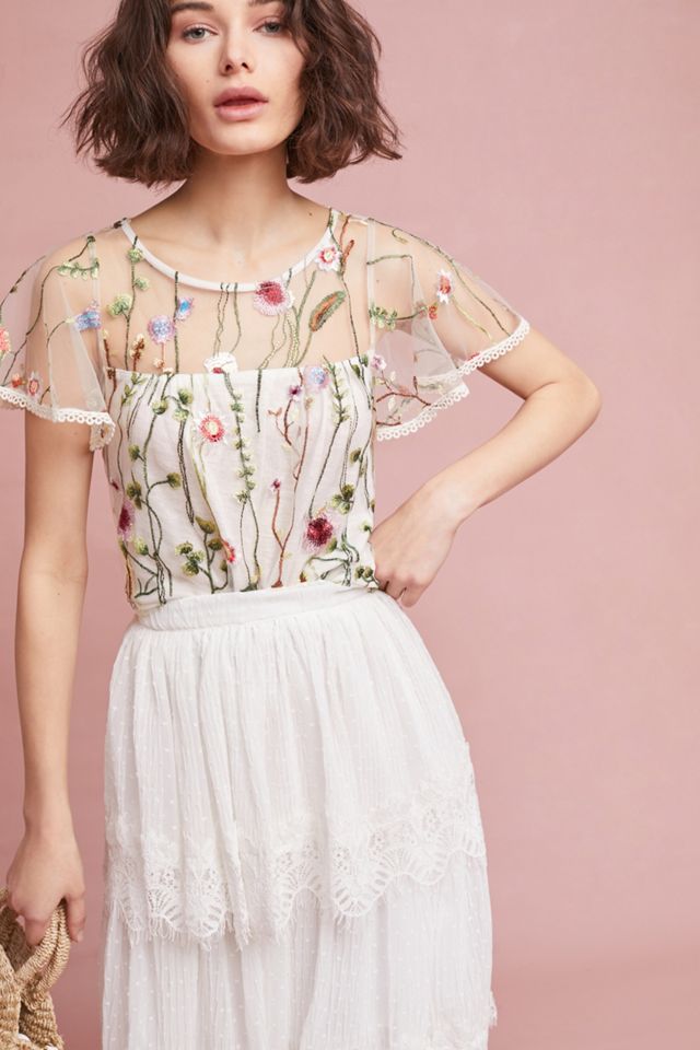 Winifred Floral Top