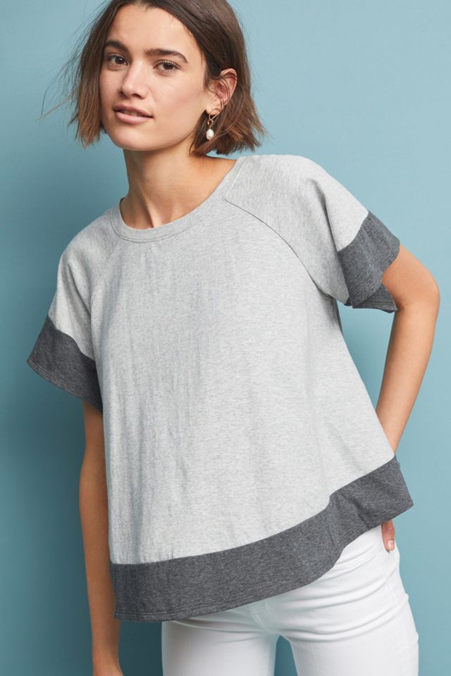 Chrissy Colorblocked Top | Anthropologie