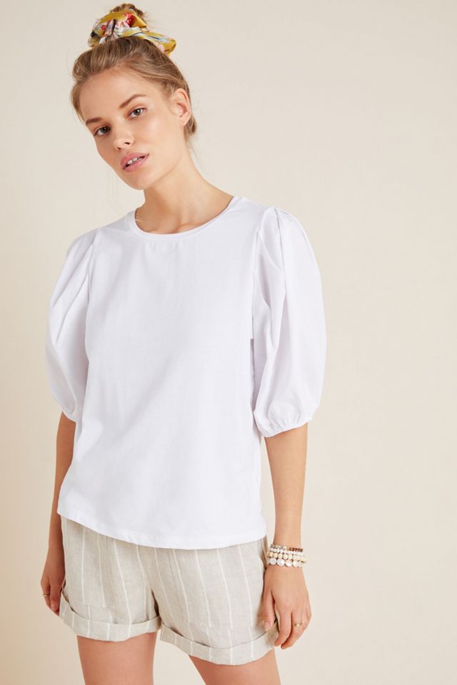 Lorette Puff-Sleeved Top #2