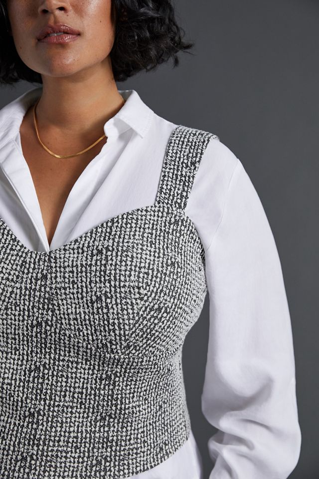 Tweed Bustier Top #5