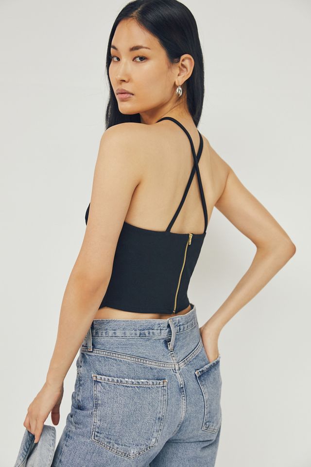 Eri + Ali Swingy Halter Top | Anthropologie