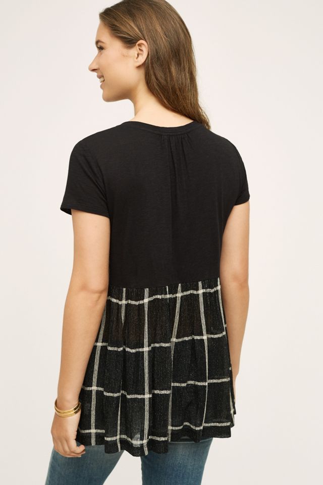 Paned Pocket Tee #1