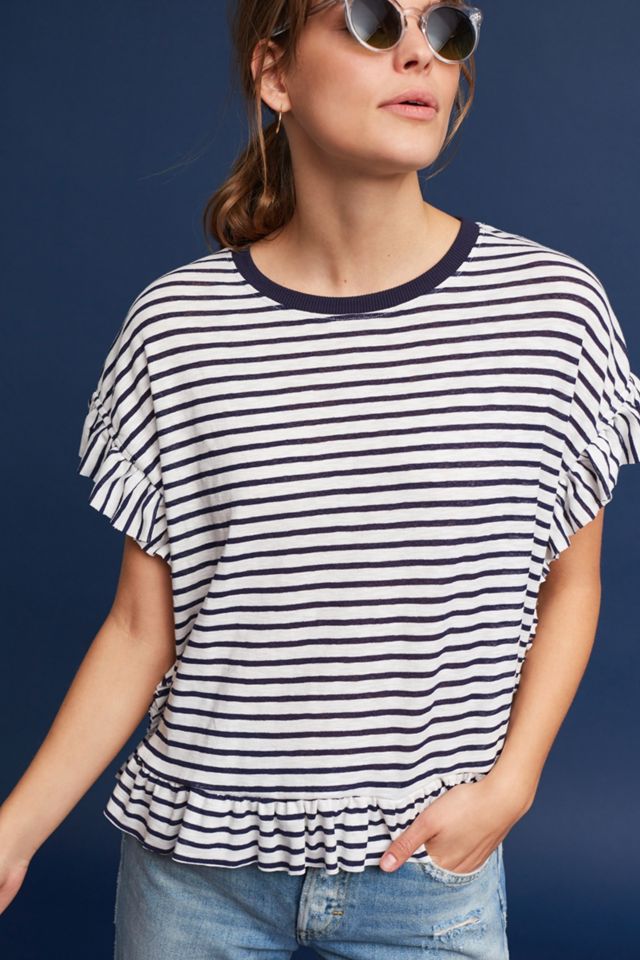 Drake Striped Tee #1