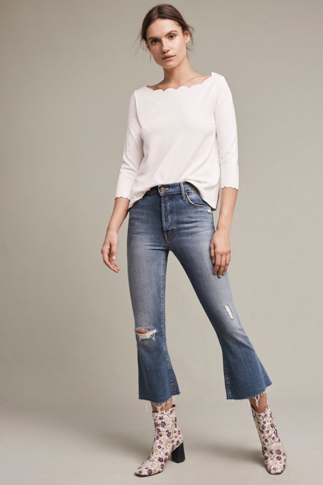 Paulina Scalloped Top #2