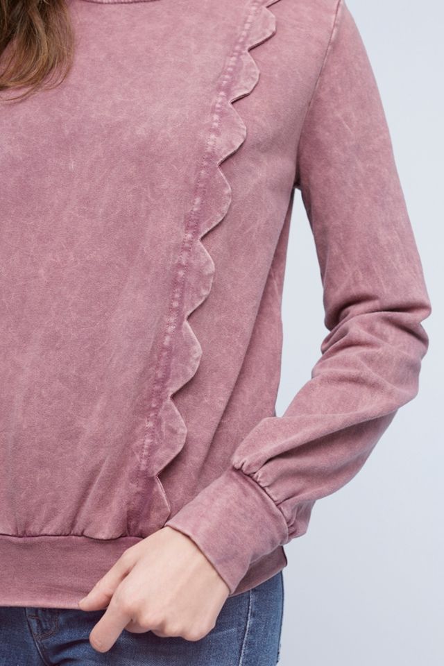 Weckerlie Scalloped Sweatshirt #1