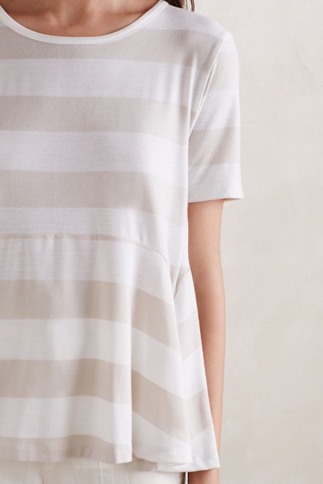 Edgewise Peplum Tee #3