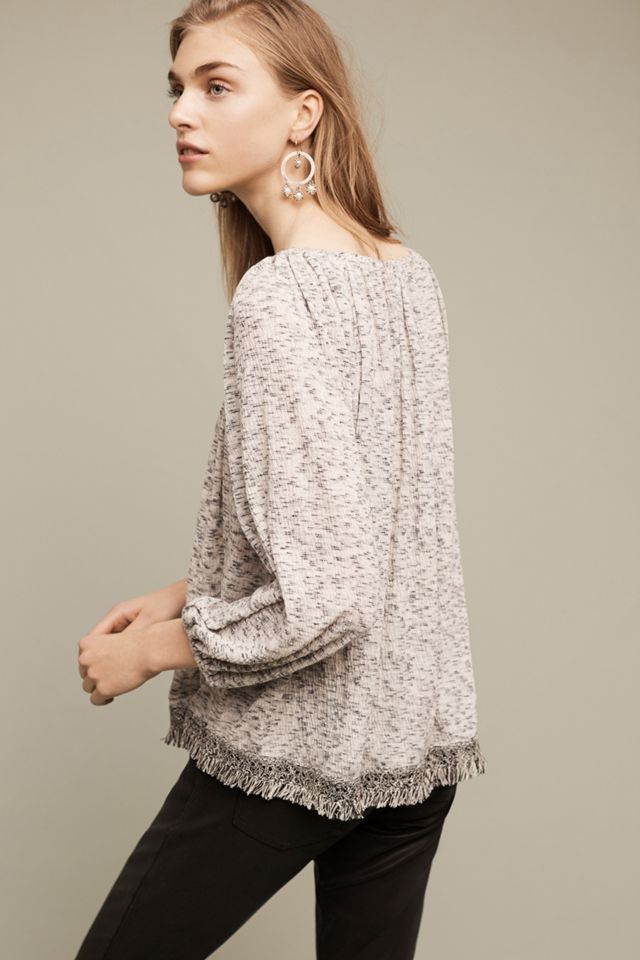 Trailward Off-The-Shoulder Peasant Top #3