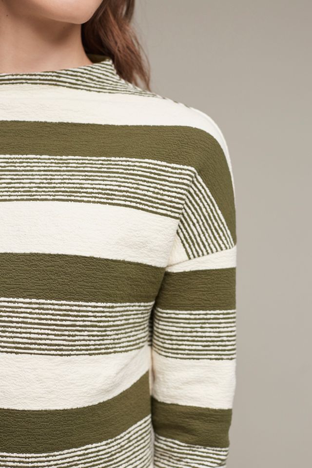 Saborie Striped Sweatshirt #2