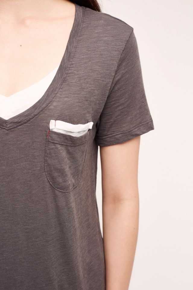 Layered Pocket Tee #2