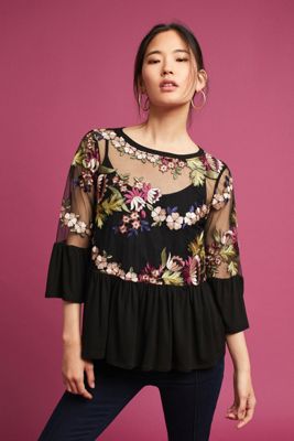 Ornate Embroidery Top