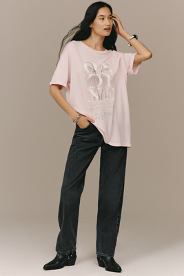 The Laundry Room Ondine Graphic Tee In Pink