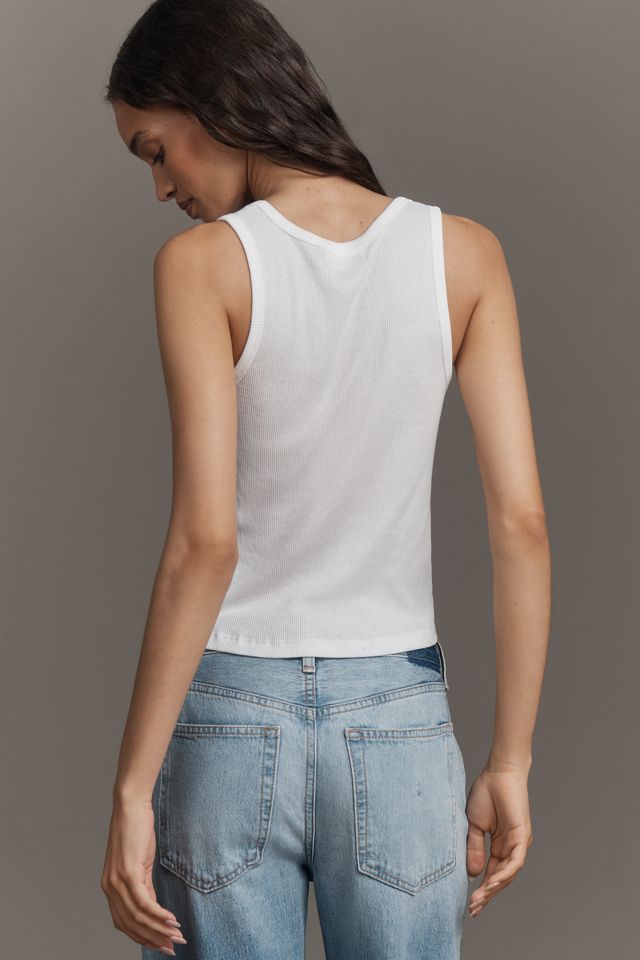 The Laundry Room LA Cats Ribbed Tank Top #1