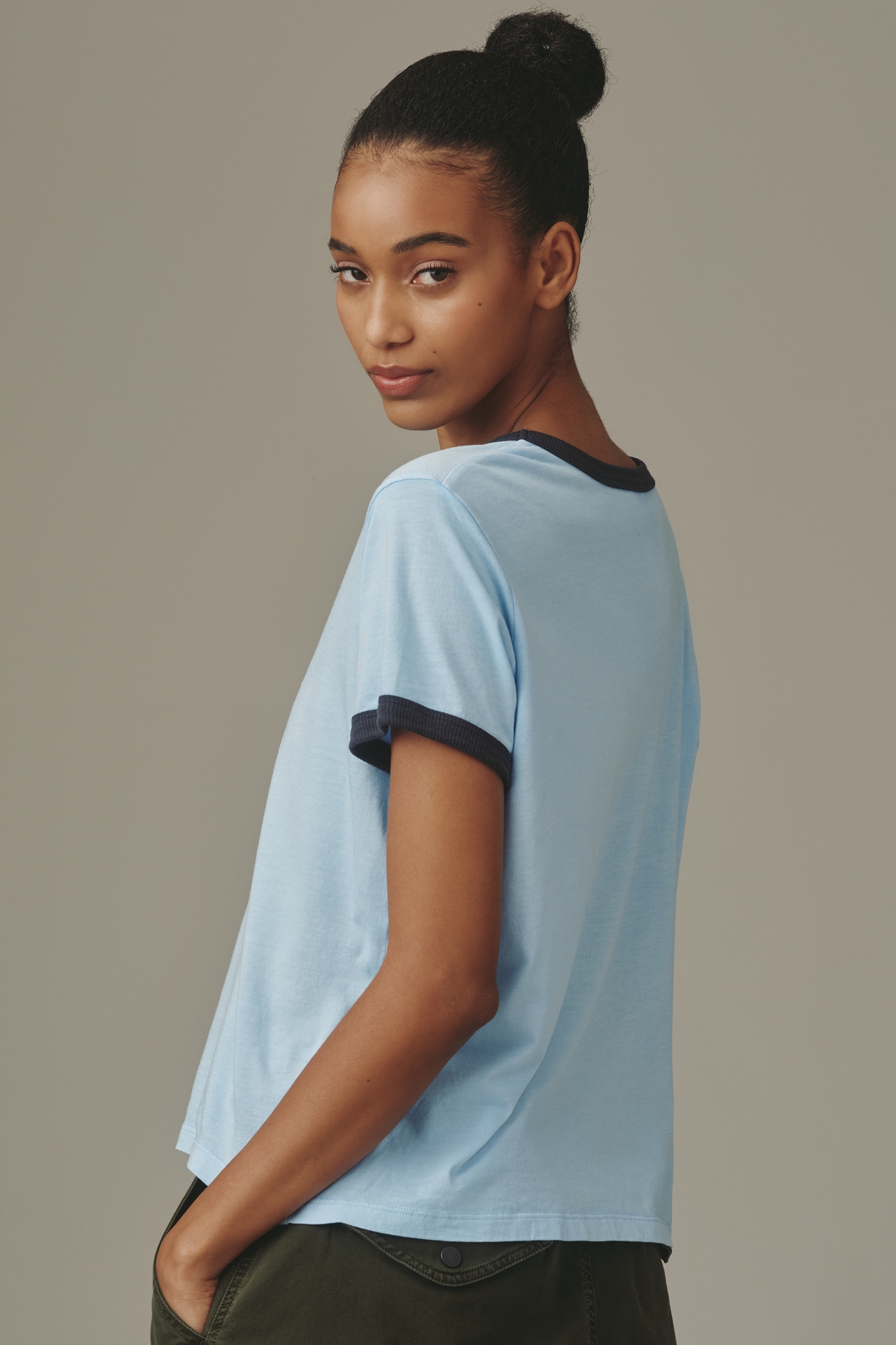 The Laundry Room x Anthropologie Ringer T-Shirt