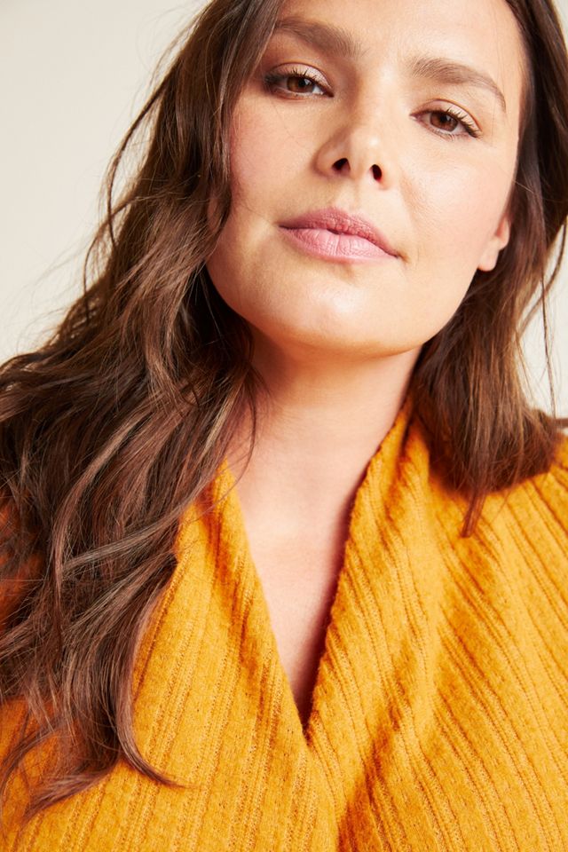 Maeve Rafela Hacci Surplice Top #5