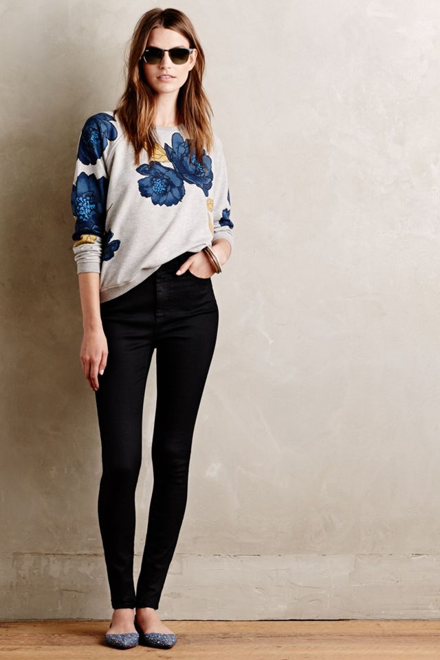 Emblazoned Blooms Sweatshirt #2