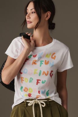 Shop Chaser Looking For Fun Tee In White