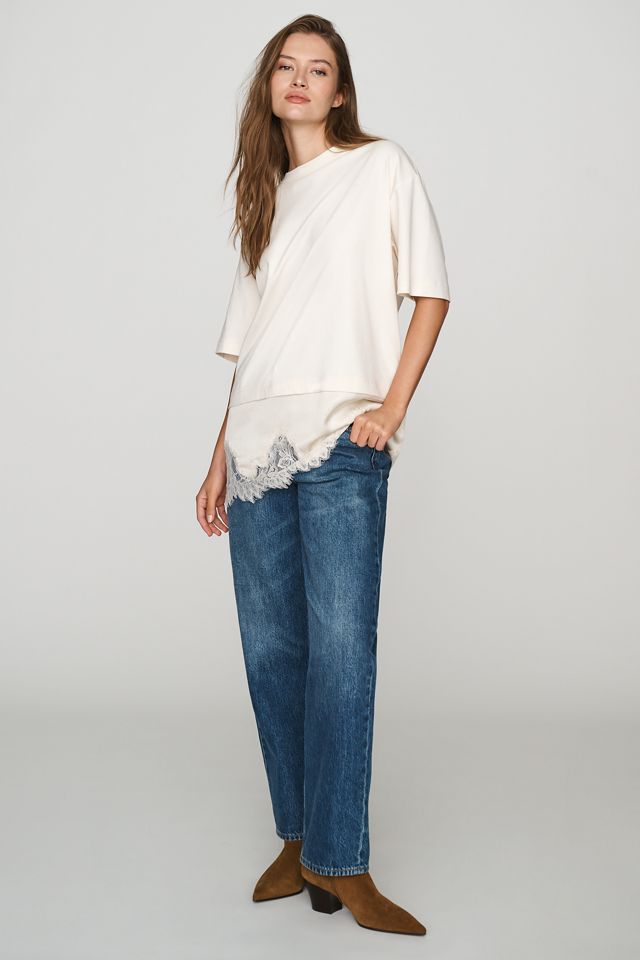 Second Female Vaccara 100% Cotton Lace Tee #1