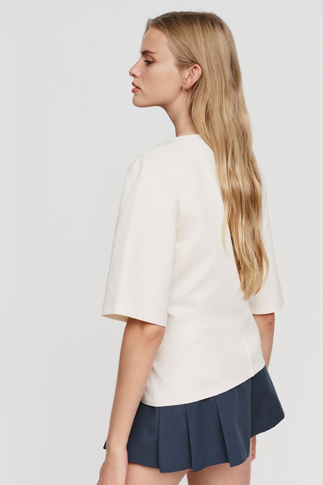 Second Female Arkai Draped Tee #1