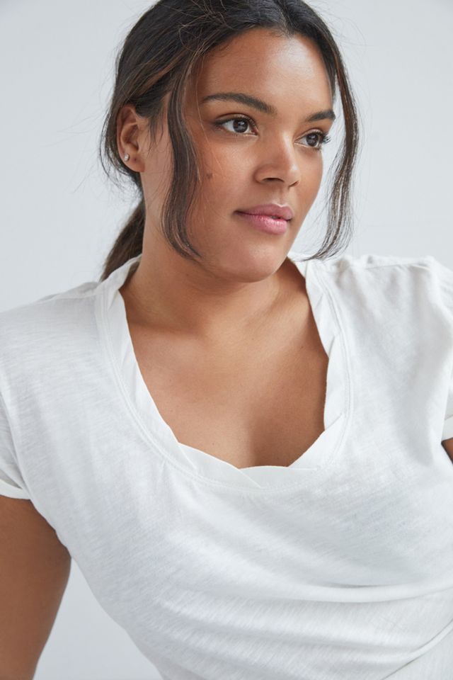 Pilcro Twist-Neck Tee #7