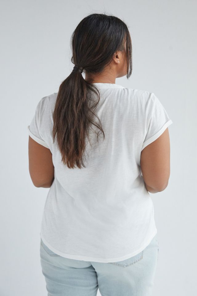 Pilcro Twist-Neck Tee #9