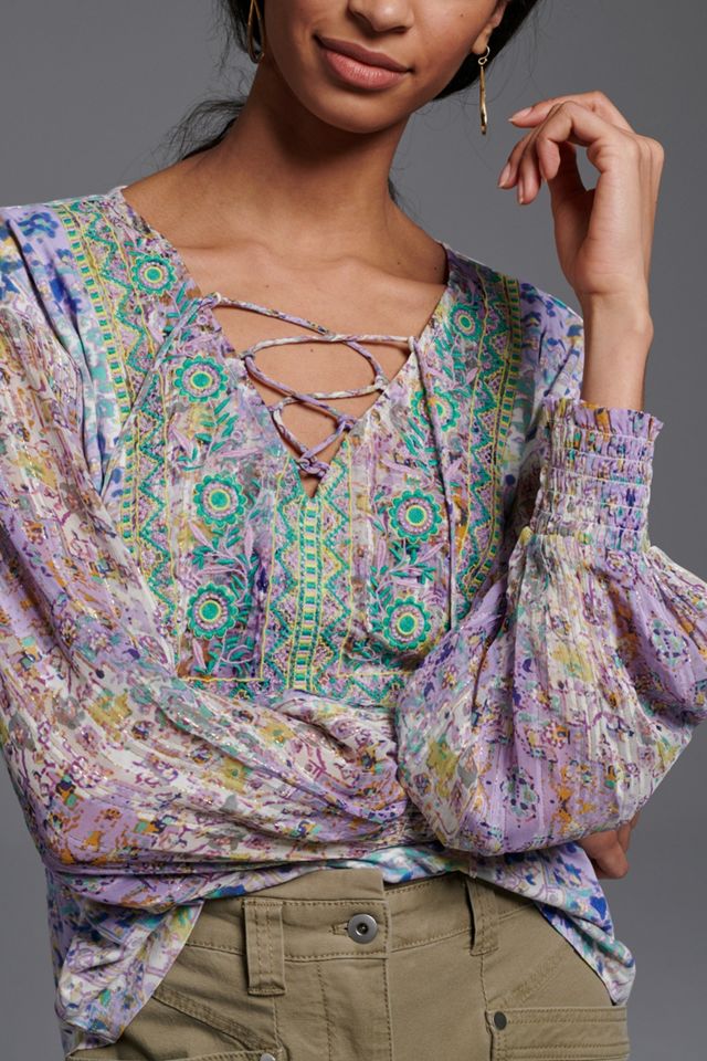 Odetta Embroidered Top #1