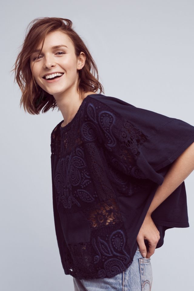 Embroidered Darrie Top #1
