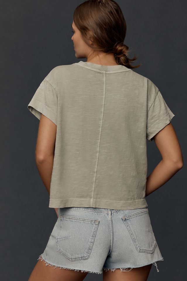The Billy Regenerative Cotton Short-Sleeve Crew-Neck Tee by Pilcro #1