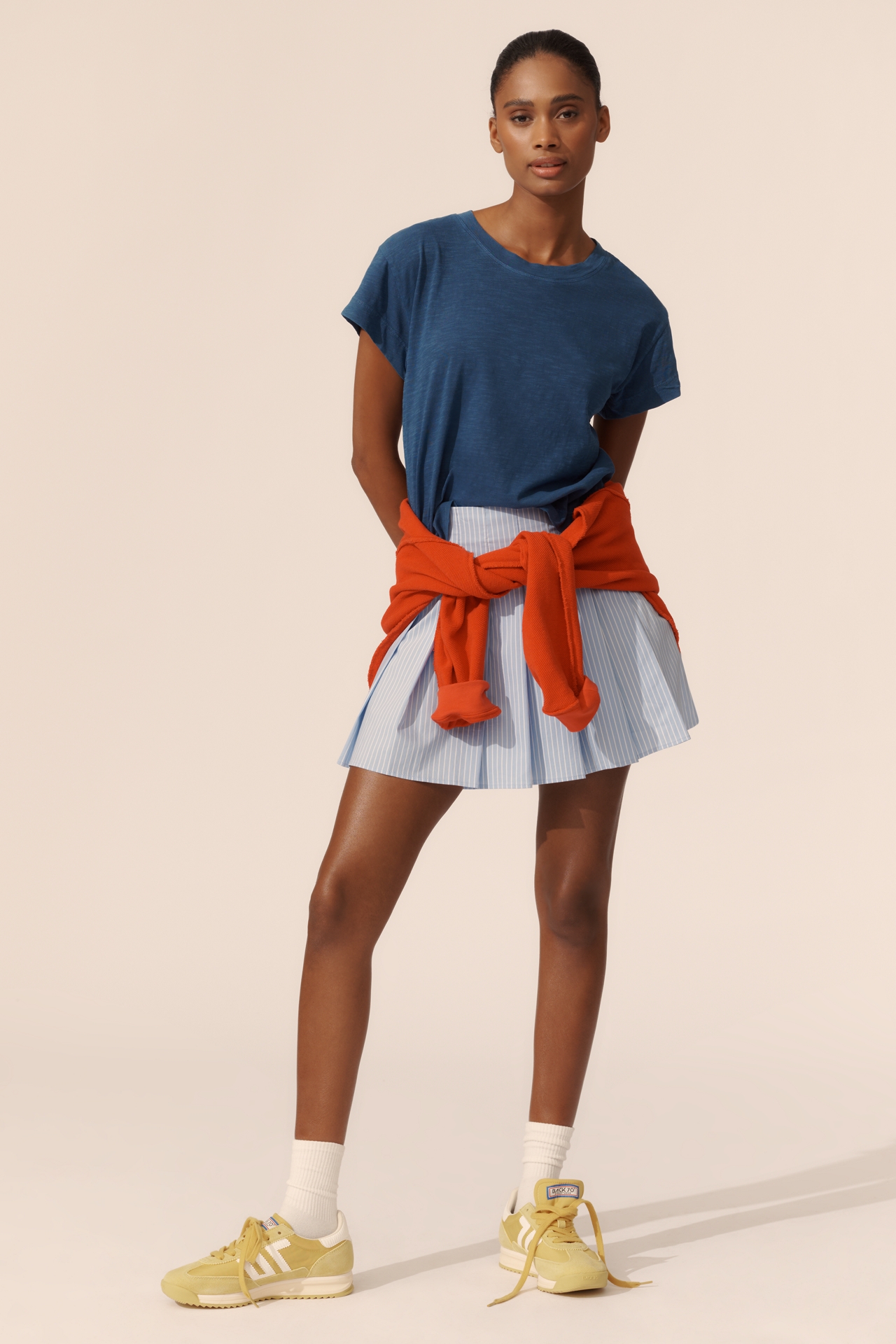 The Billy Regenerative Cotton Short-Sleeve Crew-Neck Tee by Pilcro