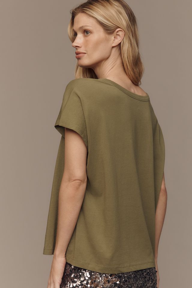 Maeve Embroidered Cocktail Tee #1