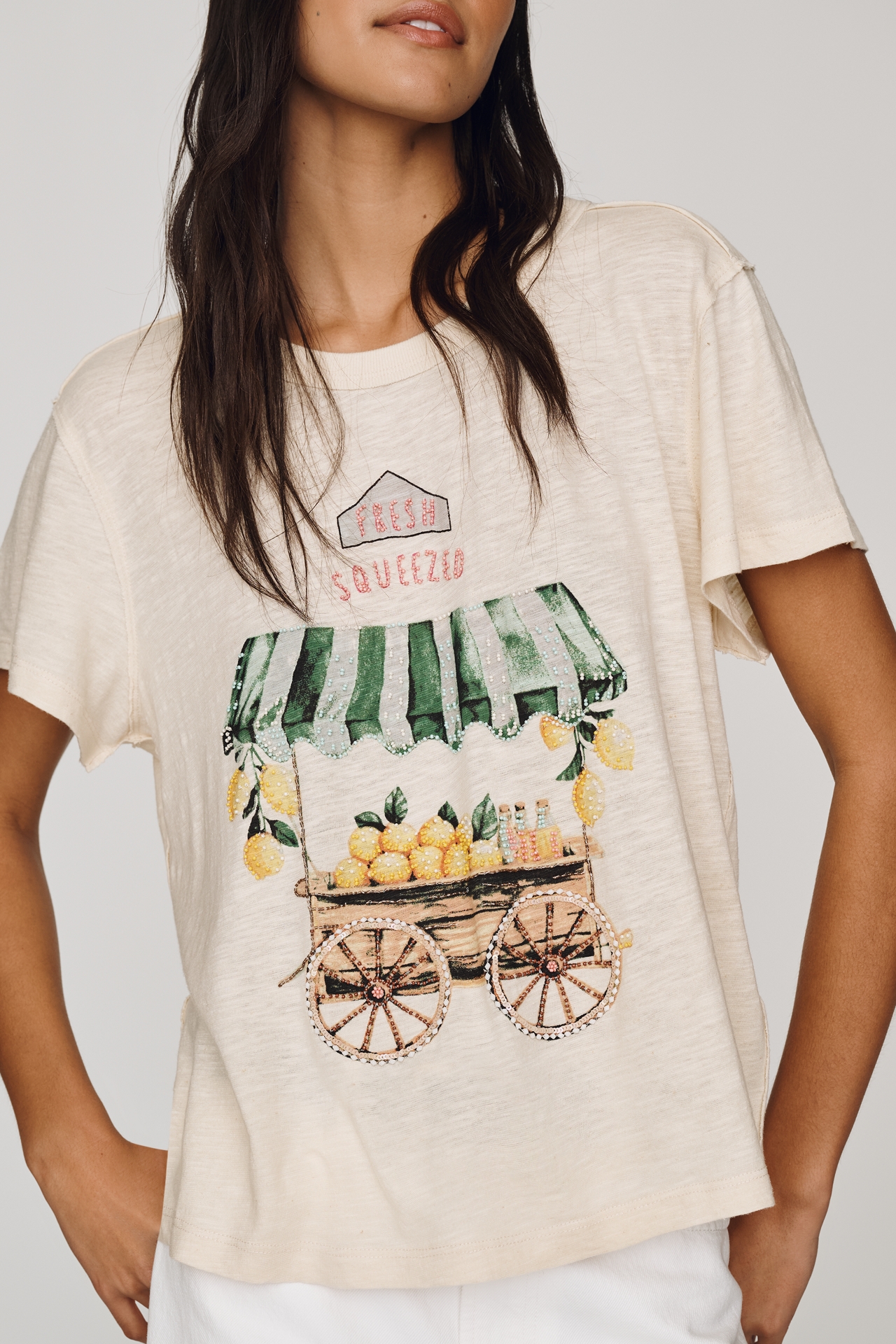 Maeve Lemonade Stand Graphic Tee