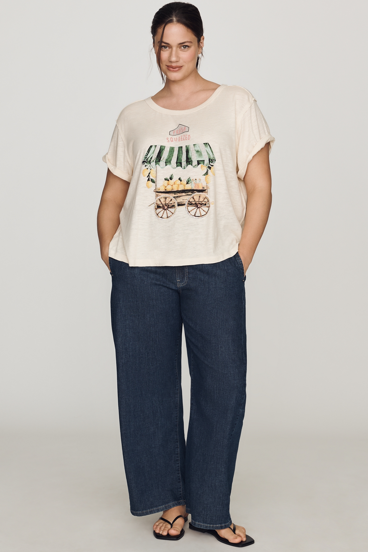 Maeve Lemonade Stand Graphic Tee